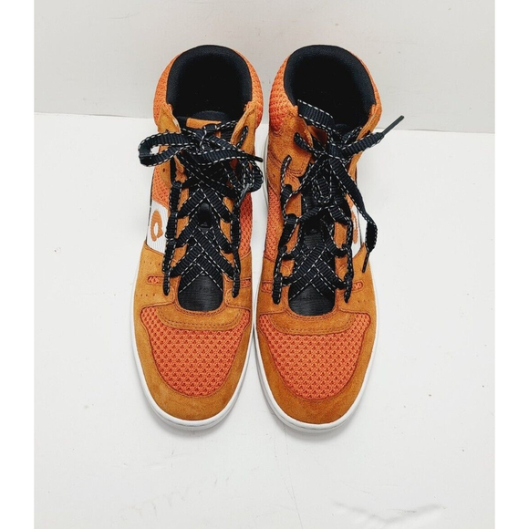 COACH MEN'S CITYSOLE HIGH TOP SNEAKERS- CANYON  SIZE:10 D  #C7087 - Picture 4 of 6